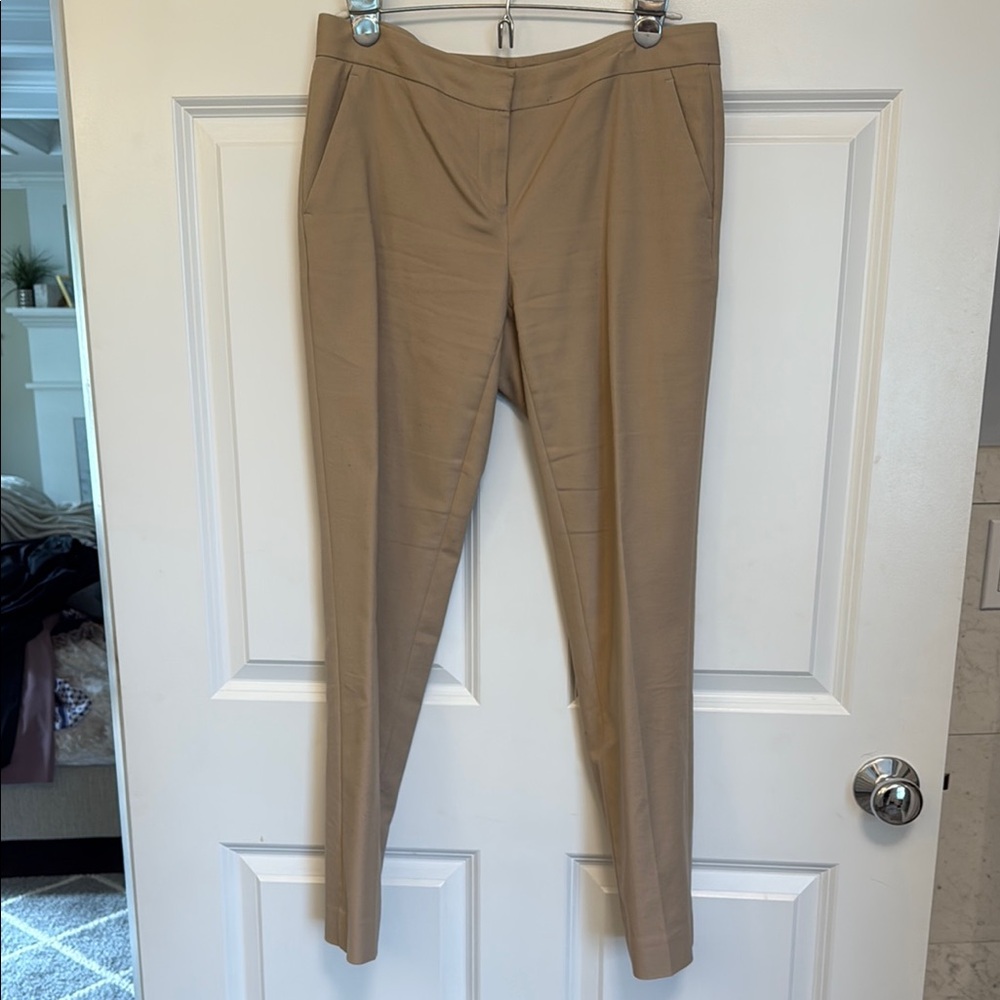 Vince Camuto Cropped Tan Pants